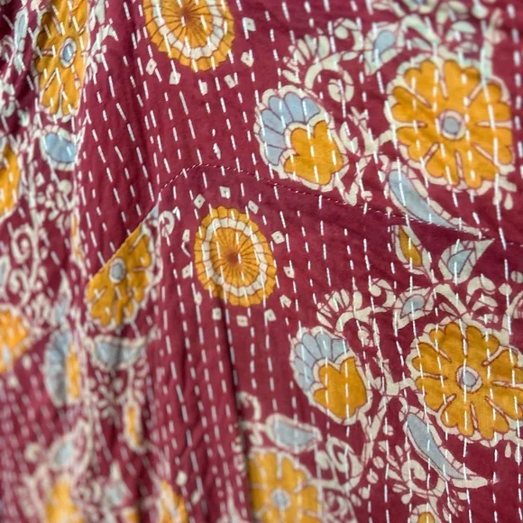 Elegant Orange and Black Midi Dress - Picture 8 of 9